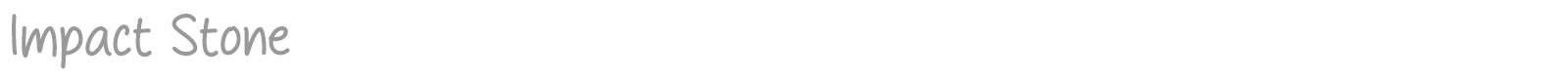 Impact Stone font preview